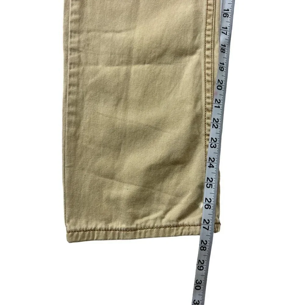 Men's Soft Tan Slim Straight Jeans